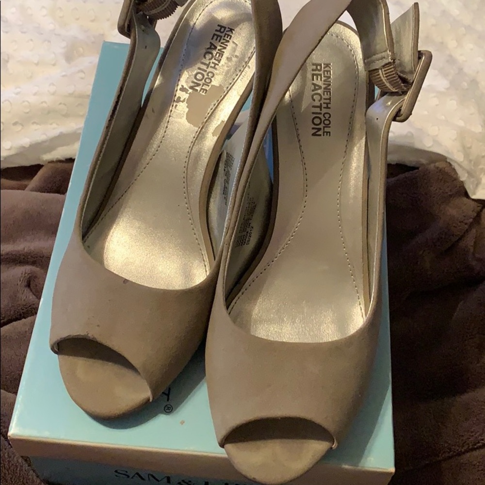 Sling back heels